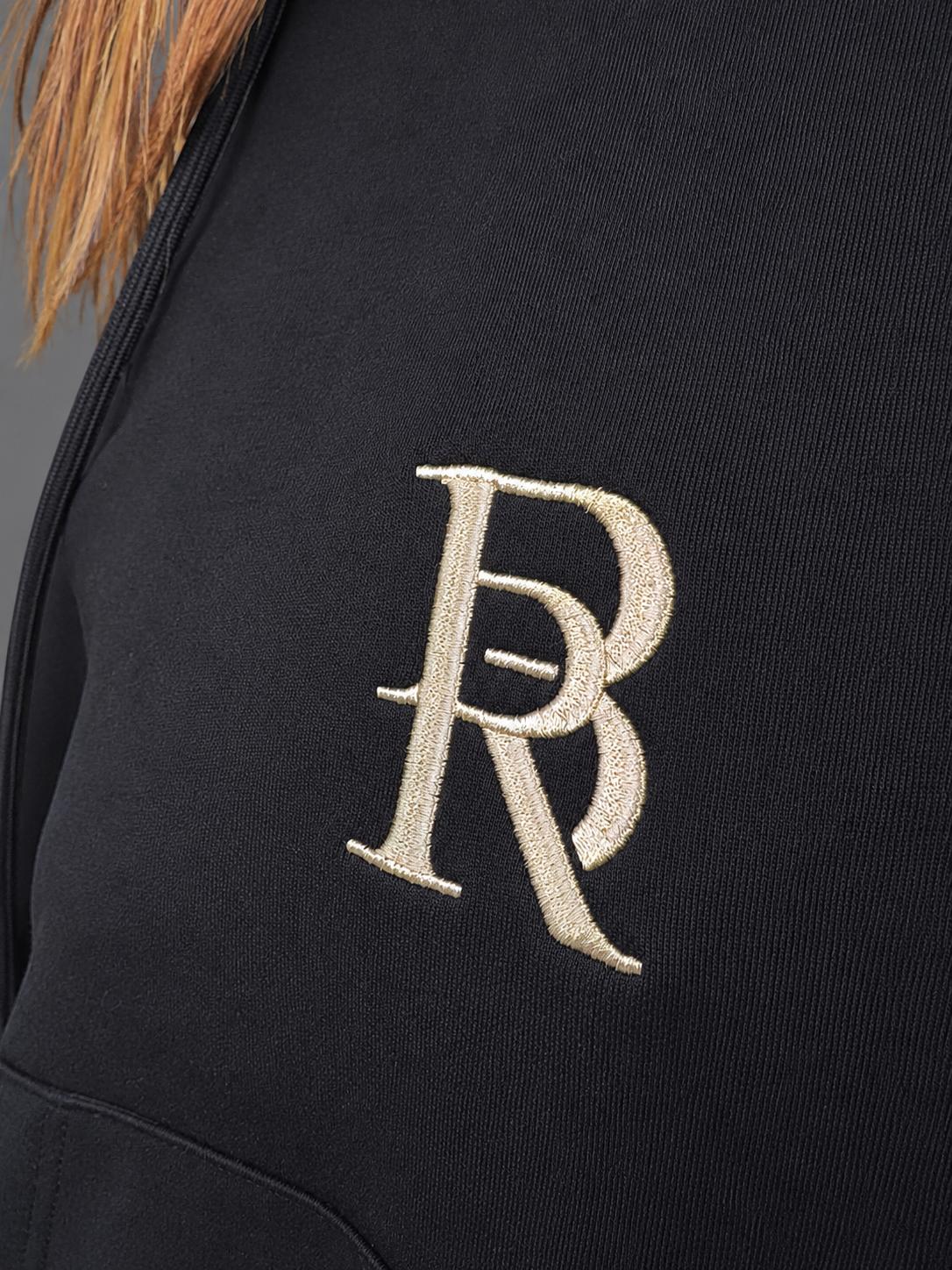Broderie BR sur l'Ensemble Élite 2026 noir BRYLON PARIS